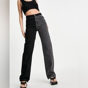 TOPSHOP 90s Straight Jeans Size 26